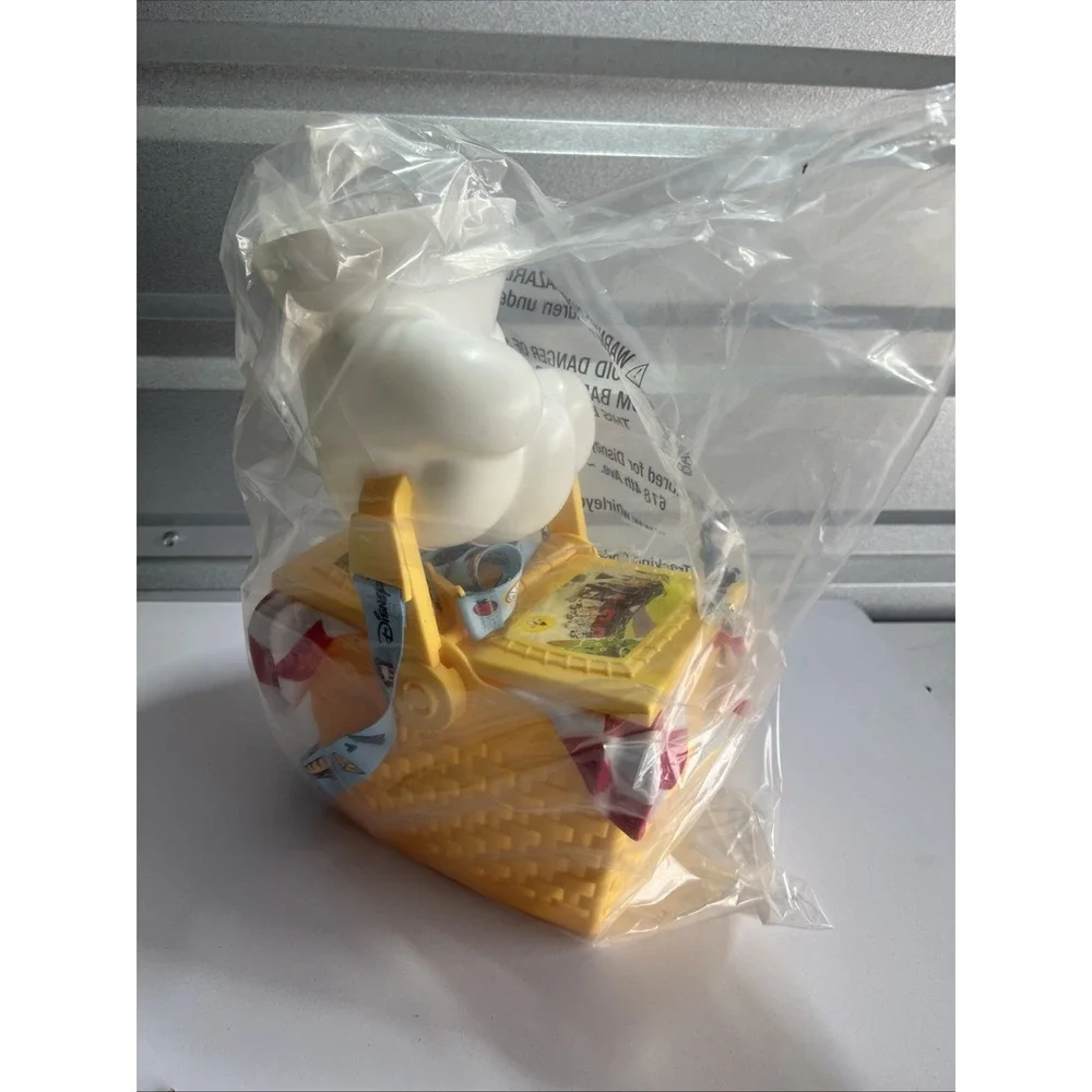 Disney Parks Mickey & Minnie's Runaway Railway Picnic Basket Popcorn Bucket 2023